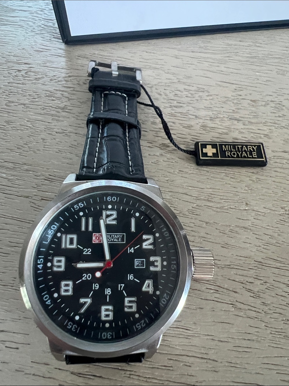 Military Royale Black Dial Men’s Watch